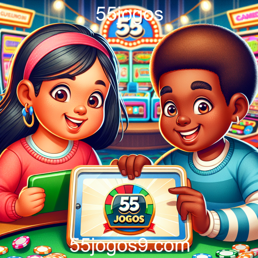 Descubra a Mágica dos Jogos para Crianças no 55jogos